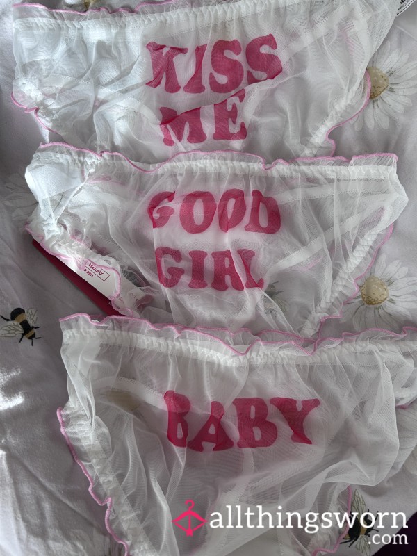 Sheer Kinky Panties 🥵