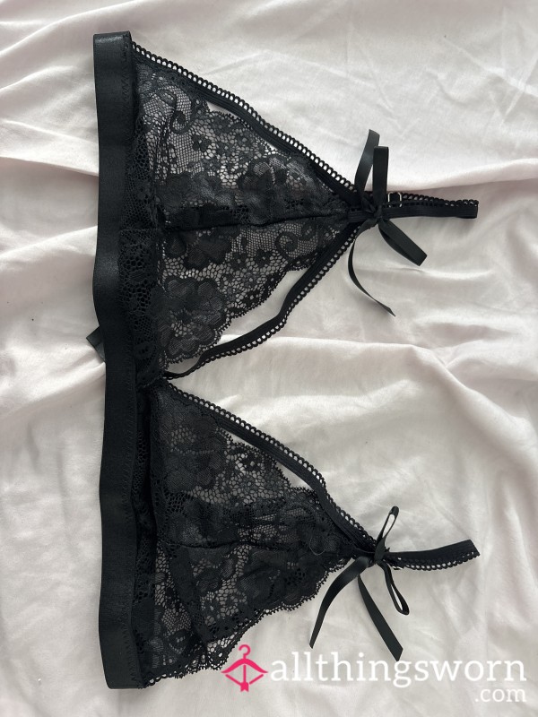 Sheer Lacy Lingerie Bralette
