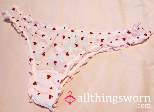 Little Pink Panties With Hearts ❤️