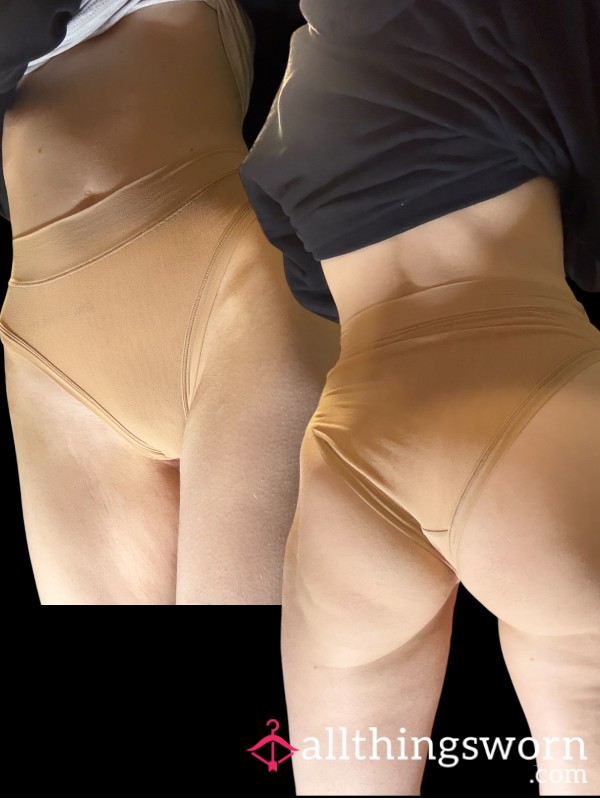 Sheer Nude Soft Mesh Panties
