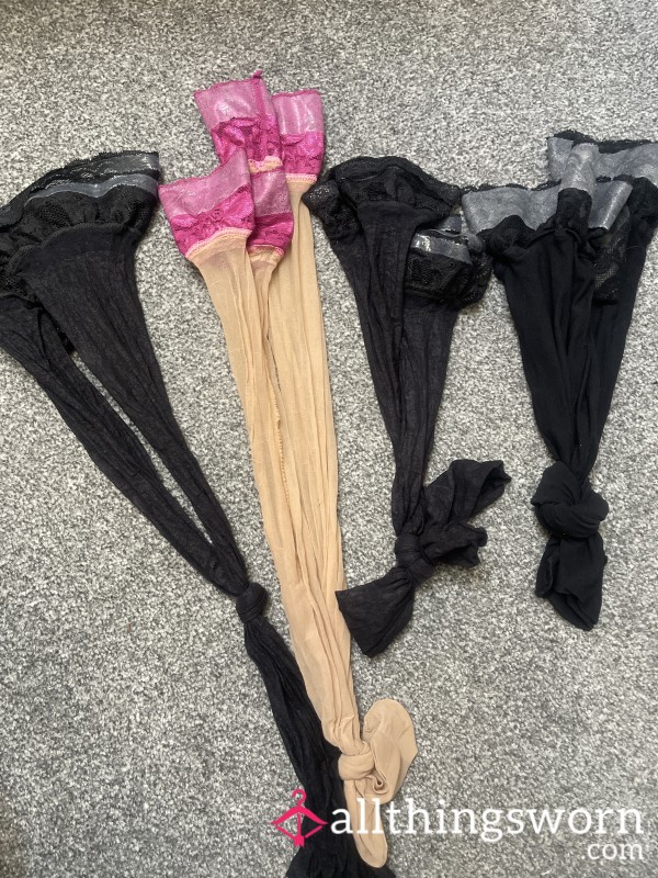 Sheer, Nylon, Thick Stockings & Hold Ups Available! Add On’s Available! A**ORTED! Buy By The Pair Or Bundle! 🔥🔥🔥🔥