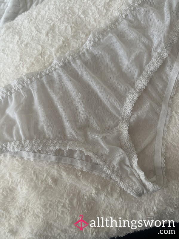 Sheer White Panties
