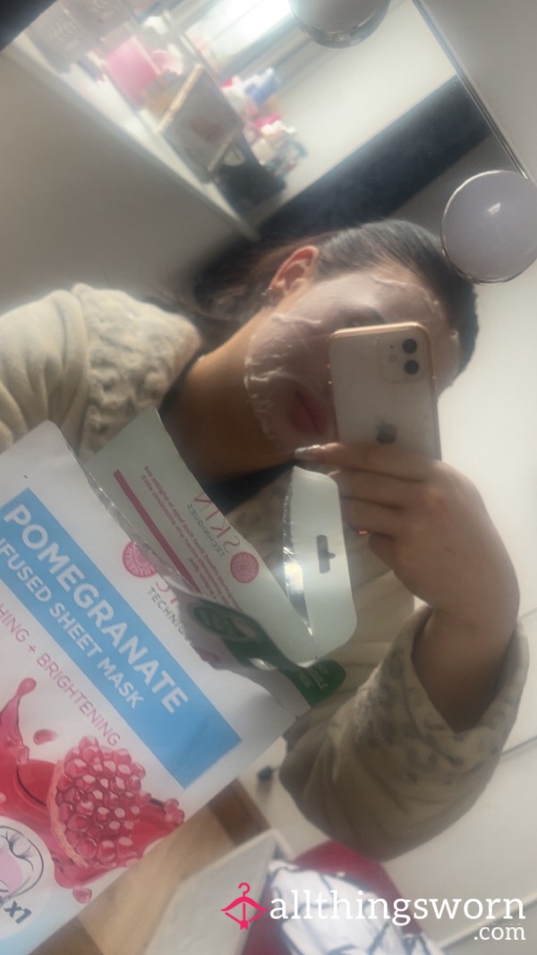 Sheet Face Mask 😈