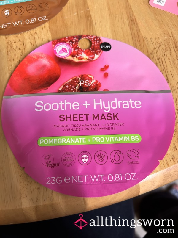 Sheet Mask Used