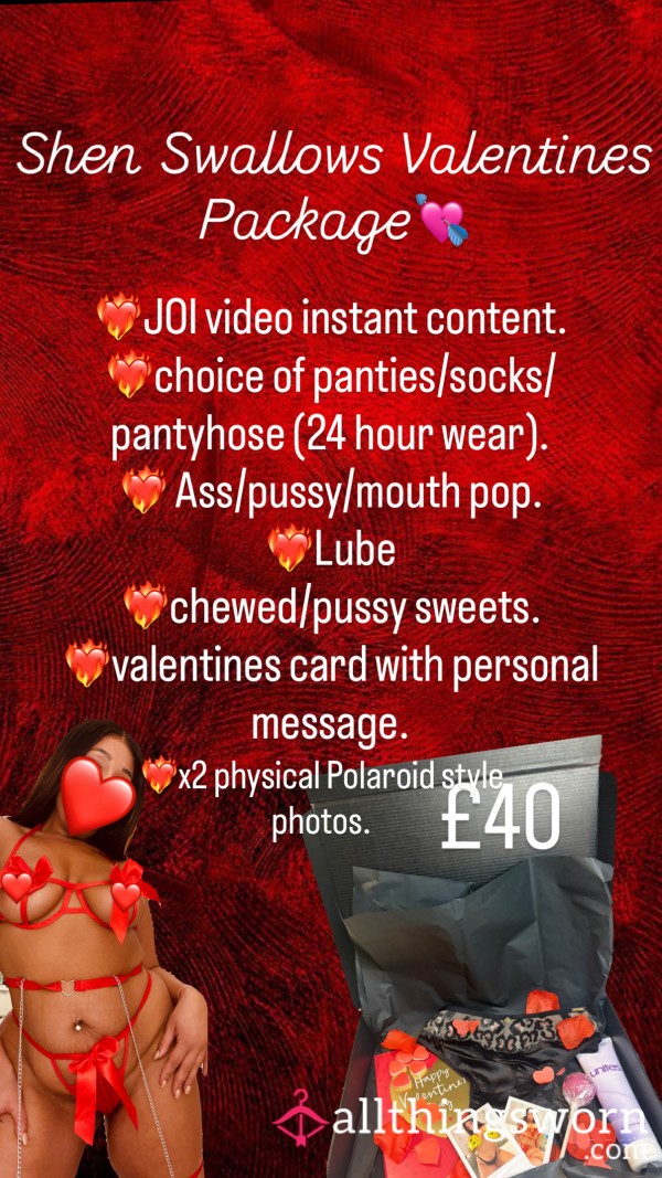 Shen Swallows Valentines Package 💝🌹