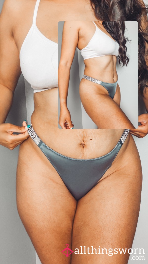 Shine Strap Satin Thong (not VS)