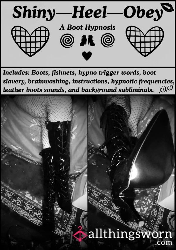 Shiny-Heel-Obey│A Boot Trance 👢