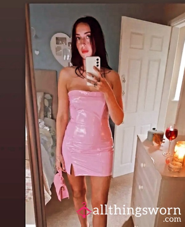 Shiny Pvc Dress Size 10/12