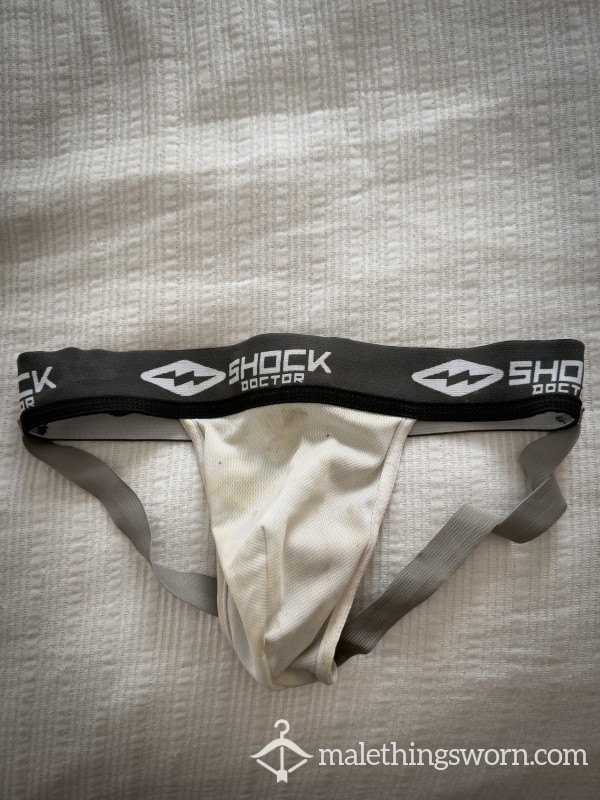 Shock Doctor Jock White