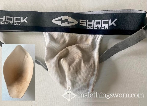 ShockDoctor 1 Month RIPE & C*m Soaked Jockstrap W/ Foam Cup
