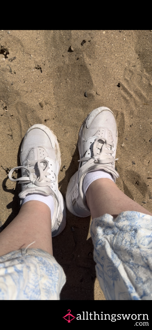 Shoes And Socks Off In The Sand