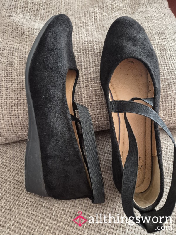 Shoes, Well Worn And Heavily Scented