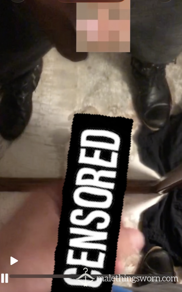 Shooting My Load On A Mirror