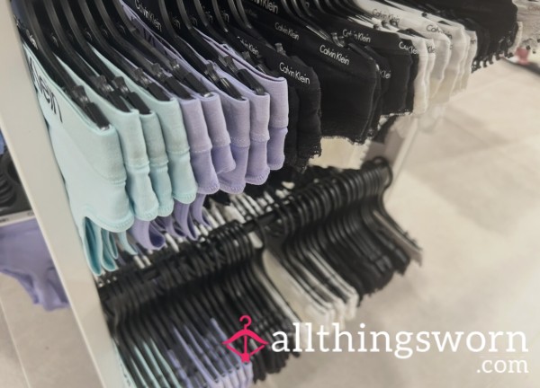Shopping For Pantie Wears Together🩵💜🖤