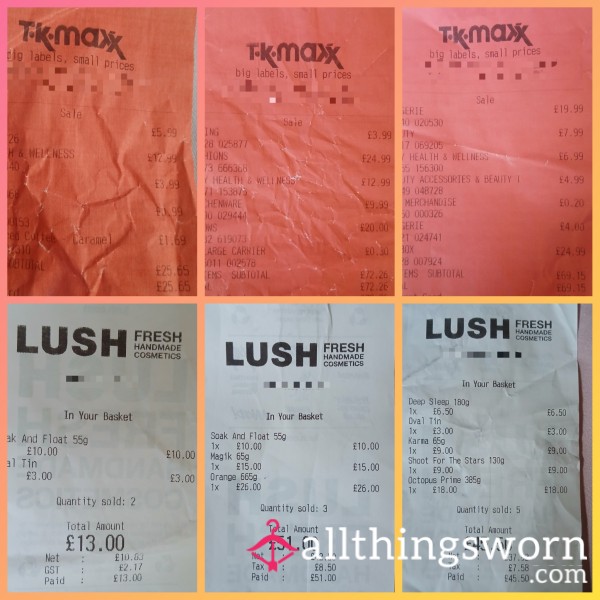 Shopping Reimbursement