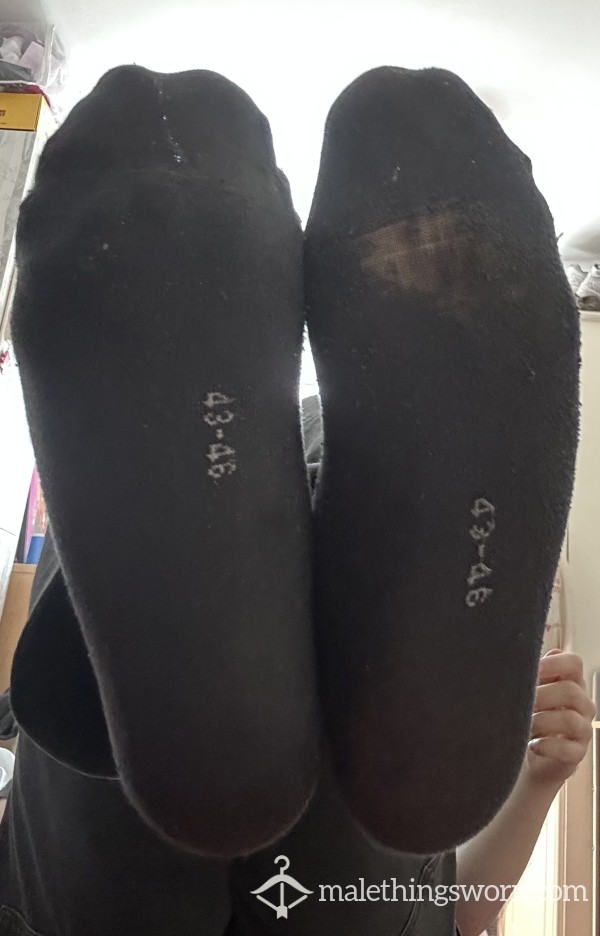 Short Black Socks