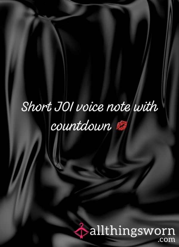Short JOI With Countdown 💦💦💦