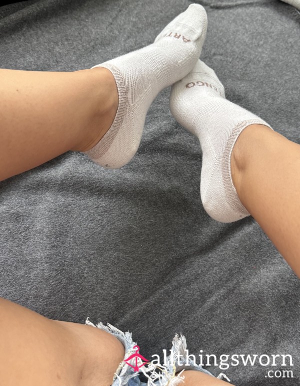Short White Cotton Socks