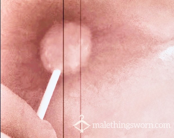 Shoving A Blowpop In And Out Of My Tight Hole