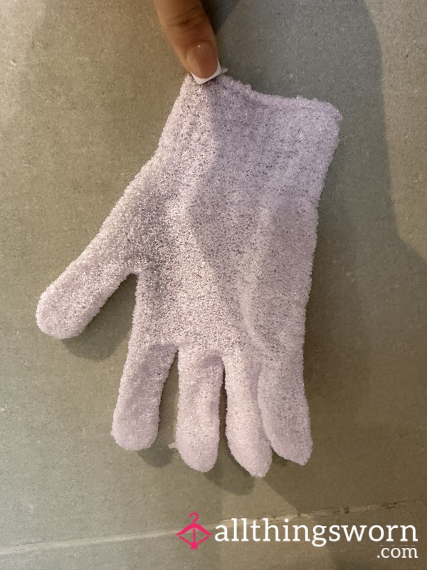 Shower Glove Used 2 Weeks
