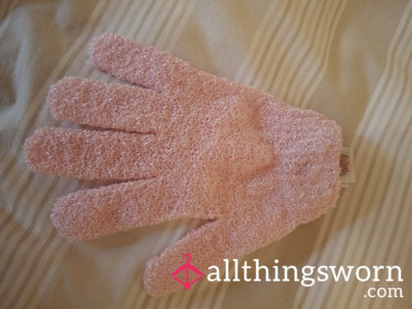 Used Shower Glove