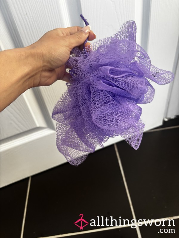 Over Used Shower Puff/scrunchie