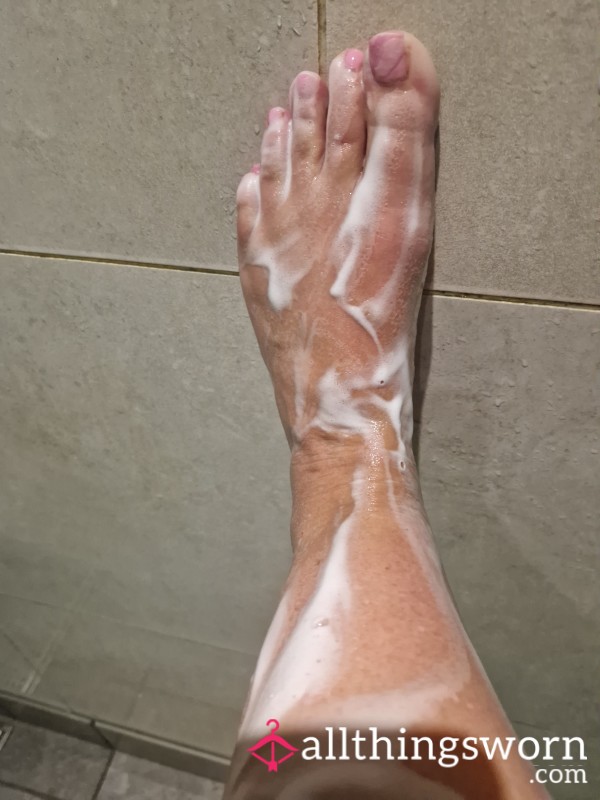 Shower Time And Cream