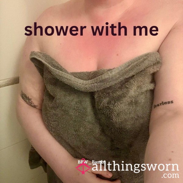Shower With Me | Nude BBW Showering | 5 Minutes Long