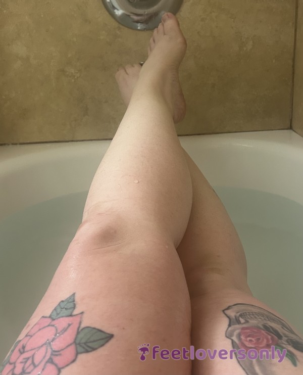Showing My Little Webbed Feet For The First Time, Be Gentle