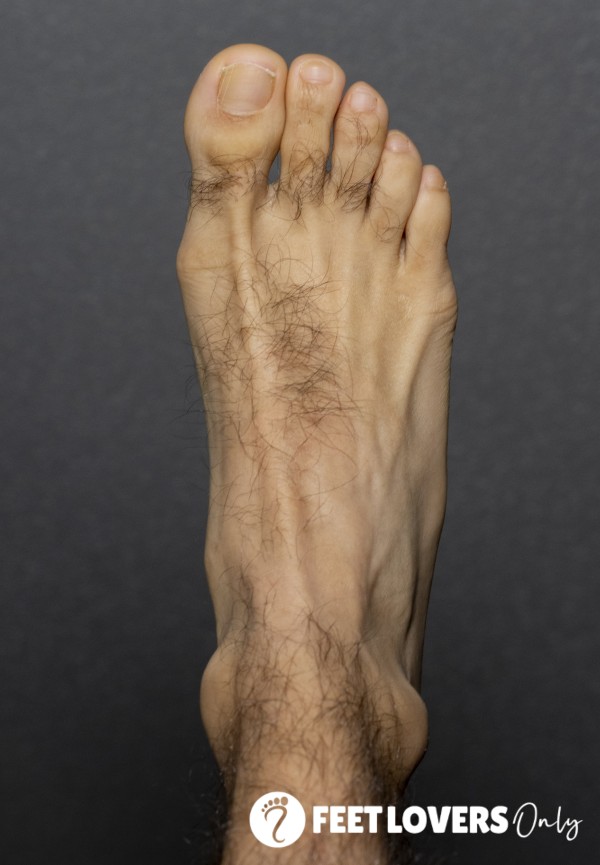 Showing Of My Right Foot