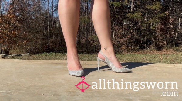 Showing Off My Jimmy Choo Slingback Pumps💕