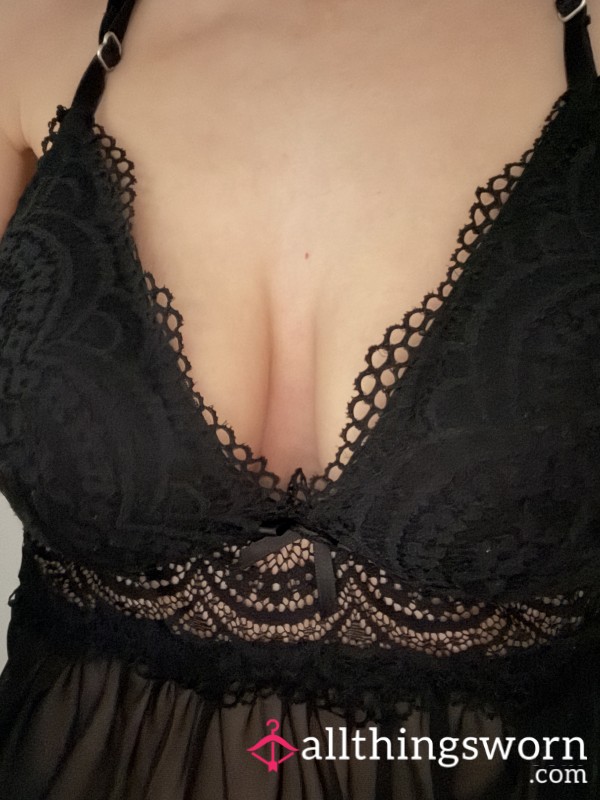 Showing Off My Tits In Little Dress Lingerie