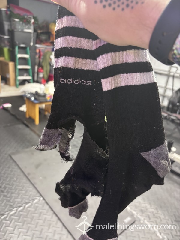 Shredded Circuit Party/ Rough S** Socks