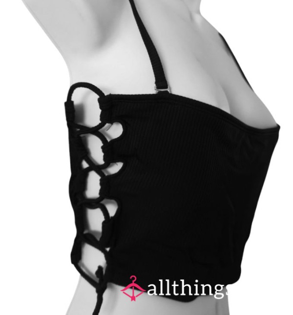 Side Tie Gym Top