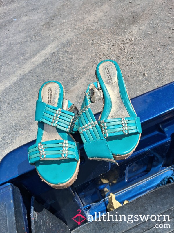 Signature Teal Wedges – Destroyed & Irreplaceable (89+ Vault Clips) 💋