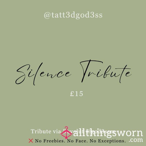 Silence Tribute