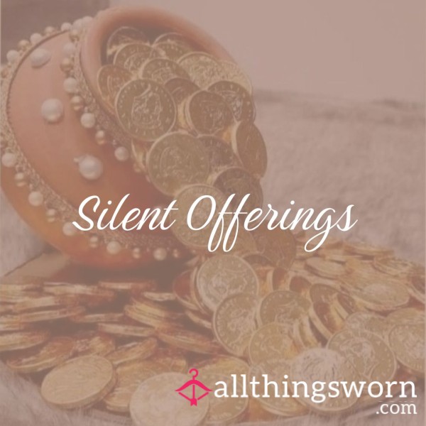Silent Offerings
