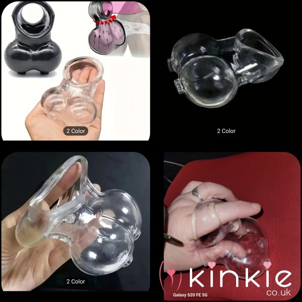 Silicone Scrotal (balls) Squeeze Cage
