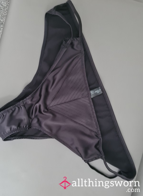 Silk Black Panties