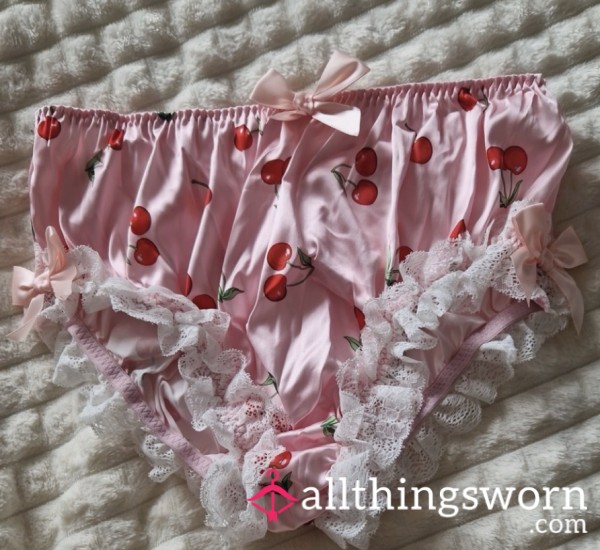 Silk Cherry Panties 🍒