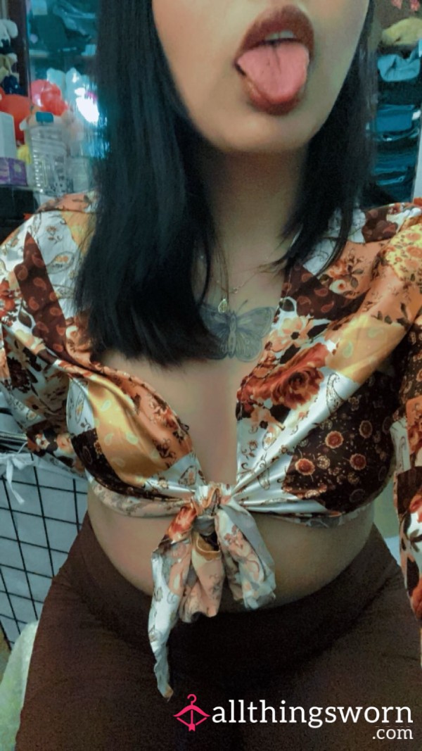 Silk Crop Top