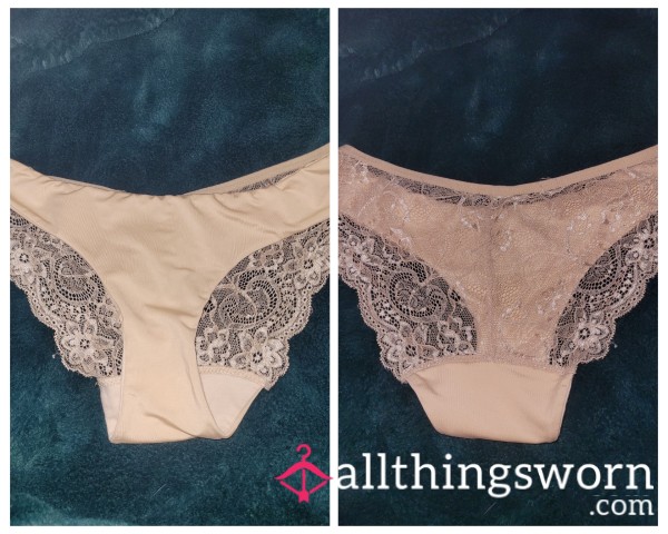Silk Front, Lace Back Panties
