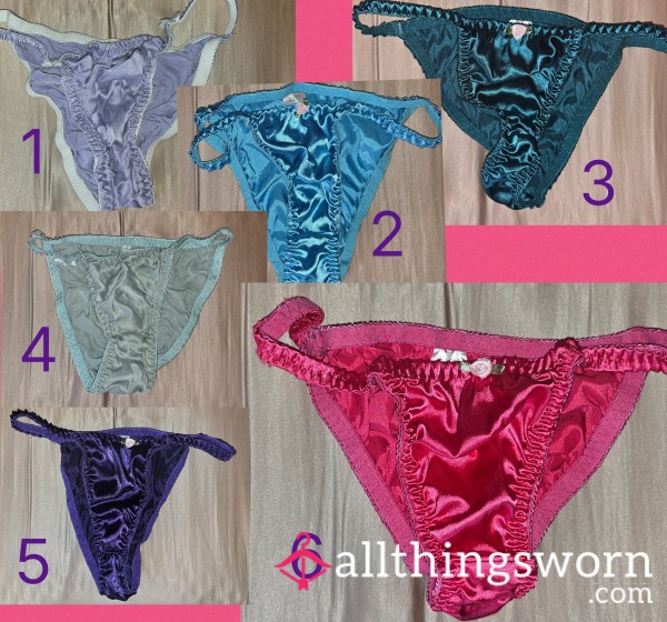 Silk Fullback String Bikini
