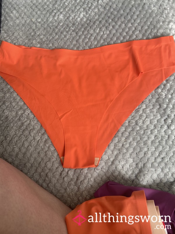 Silk Orange Panties