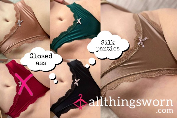 ⭐️Silk Panties⭐️Choose Your Color⭐️
