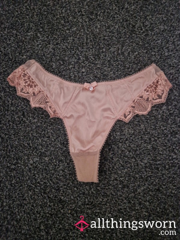 Silk Rose Gold Thongs