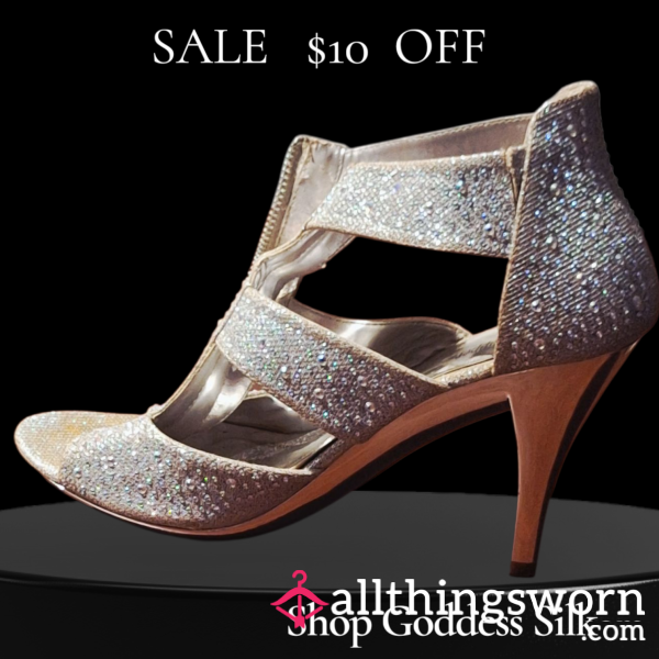 SILK'S RHINESTONE  Heels 👠