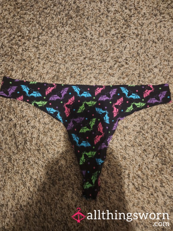 Silky Bat Thong Worn And Fragrant