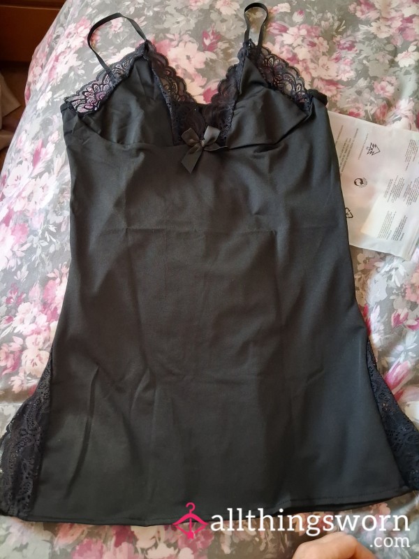 Silky Black Nighty