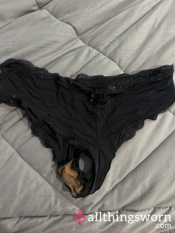 Silky Black Panties
